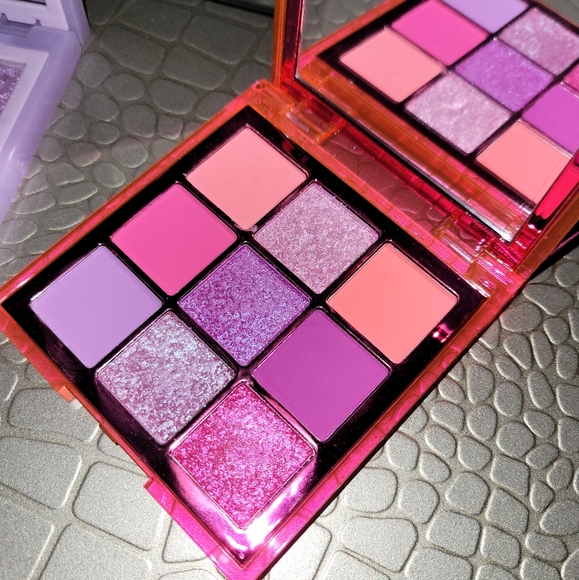 Bundle HUDA Beauty Pastels Lilac Neon Pink Obessions Eyeshadow Palettes - Picture 2 of 8